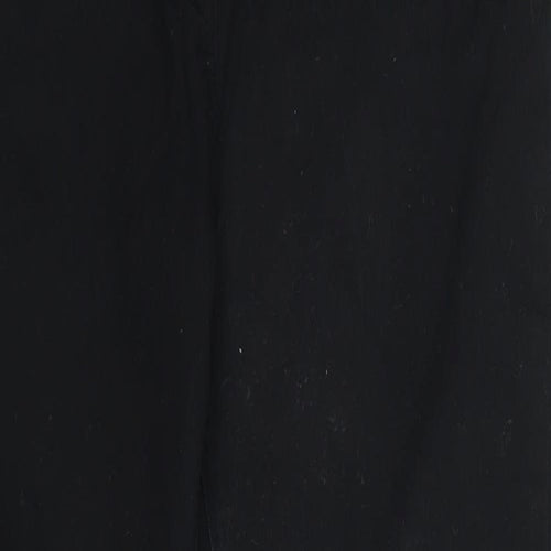 Papaya Womens Black  Denim Straight Jeans Size 12 L26 in