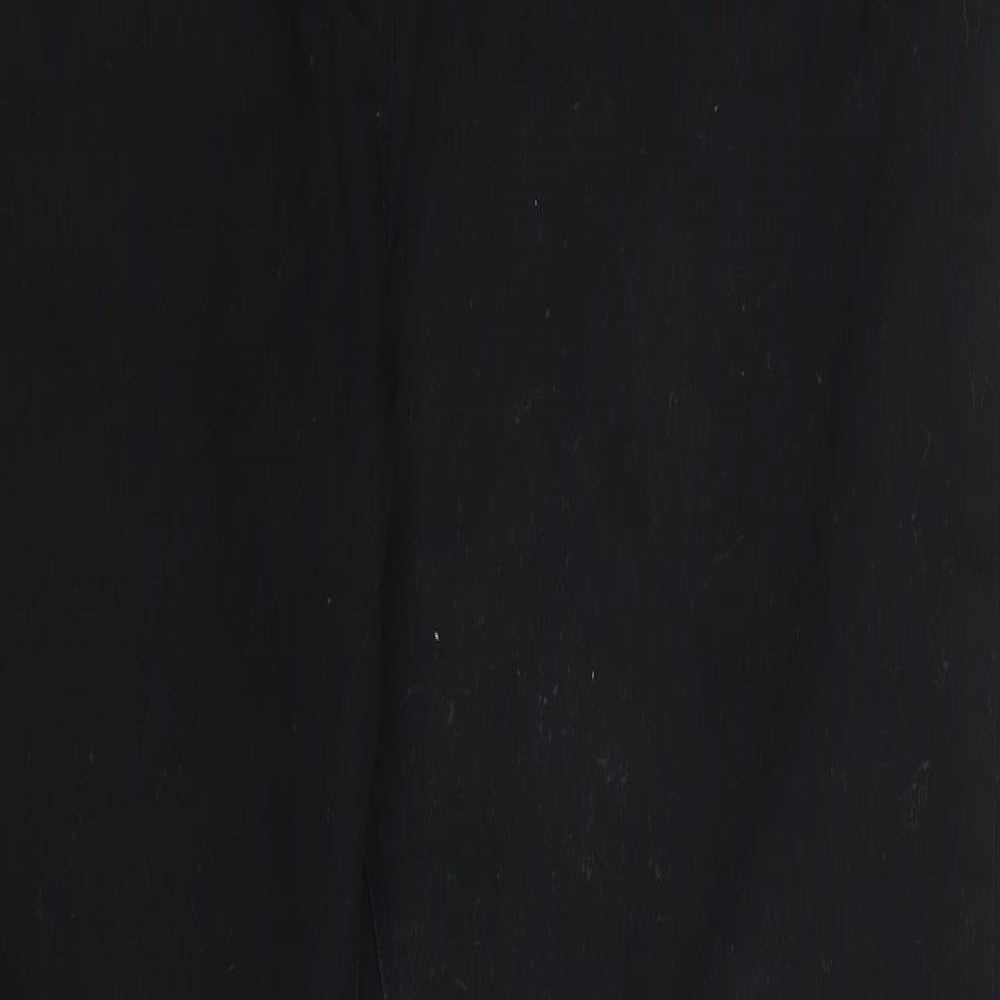 Papaya Womens Black  Denim Straight Jeans Size 12 L26 in