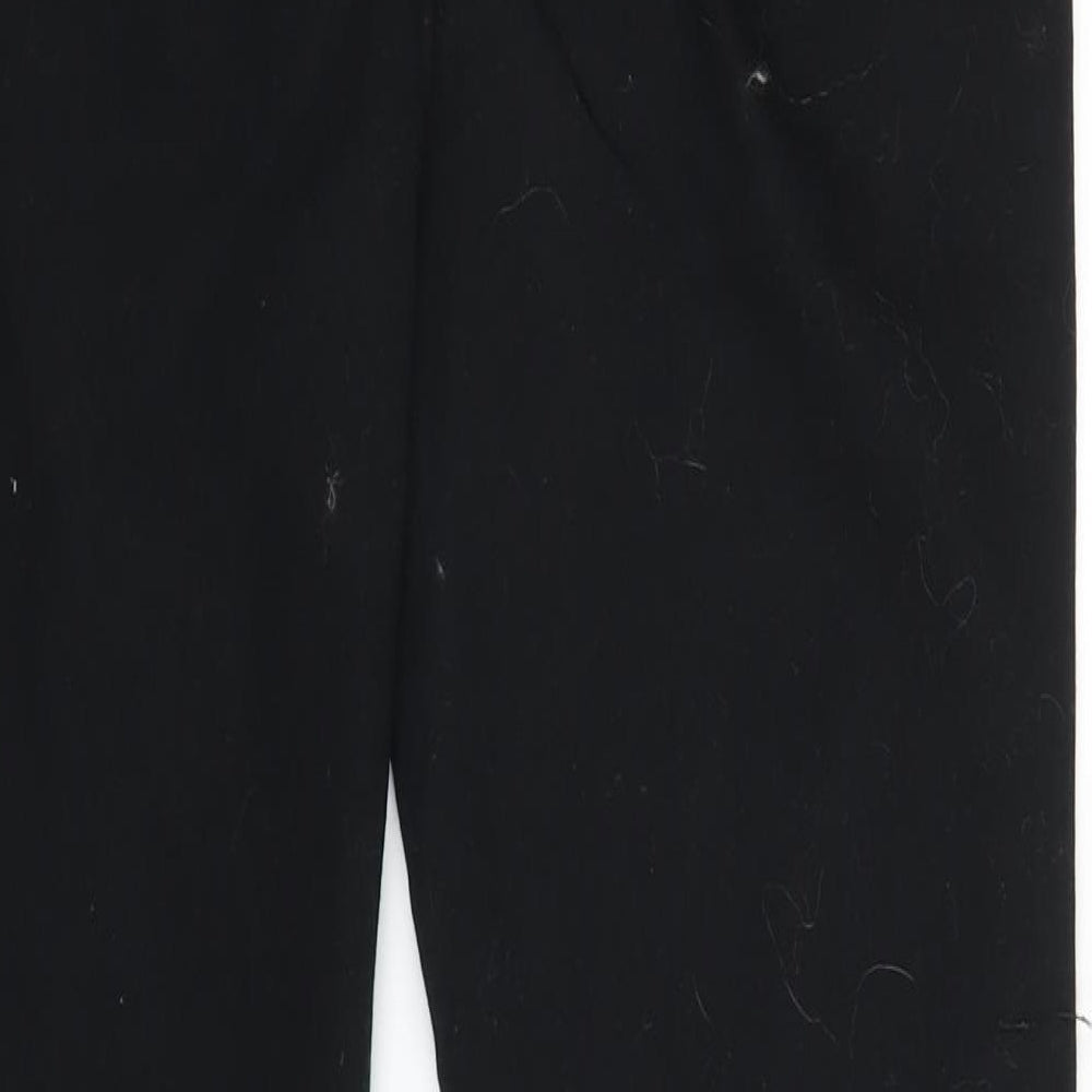 Papaya Womens Black  Denim Straight Jeans Size 12 L26 in