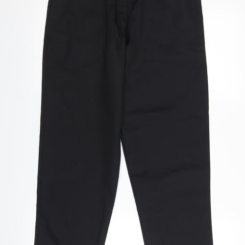 Alexandra Womens Black   Chino Trousers Size 12 L26 in