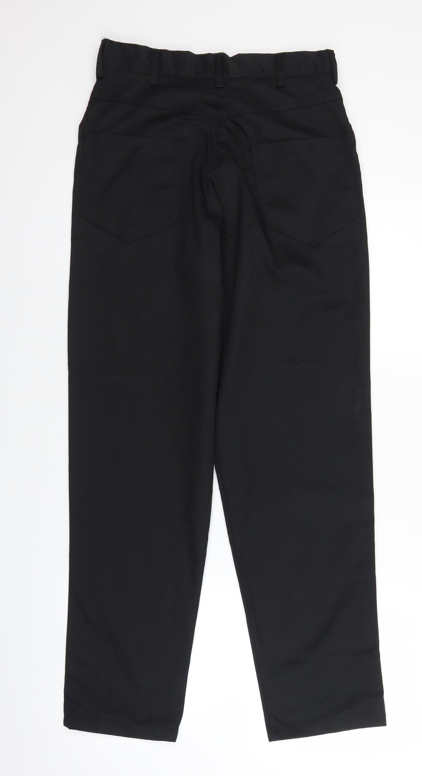 Alexandra Womens Black   Chino Trousers Size 12 L26 in