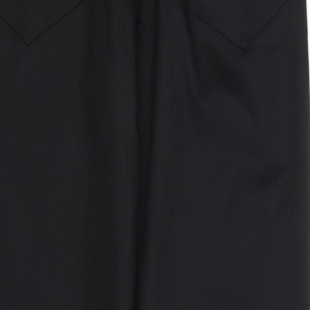 Alexandra Womens Black   Chino Trousers Size 12 L26 in