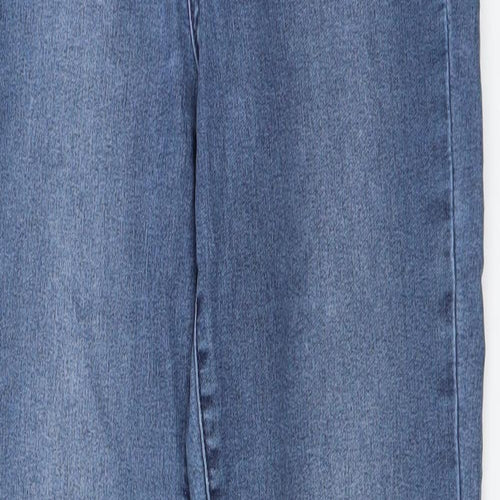 H&M Womens Blue  Denim Straight Jeans Size 28 in L29 in