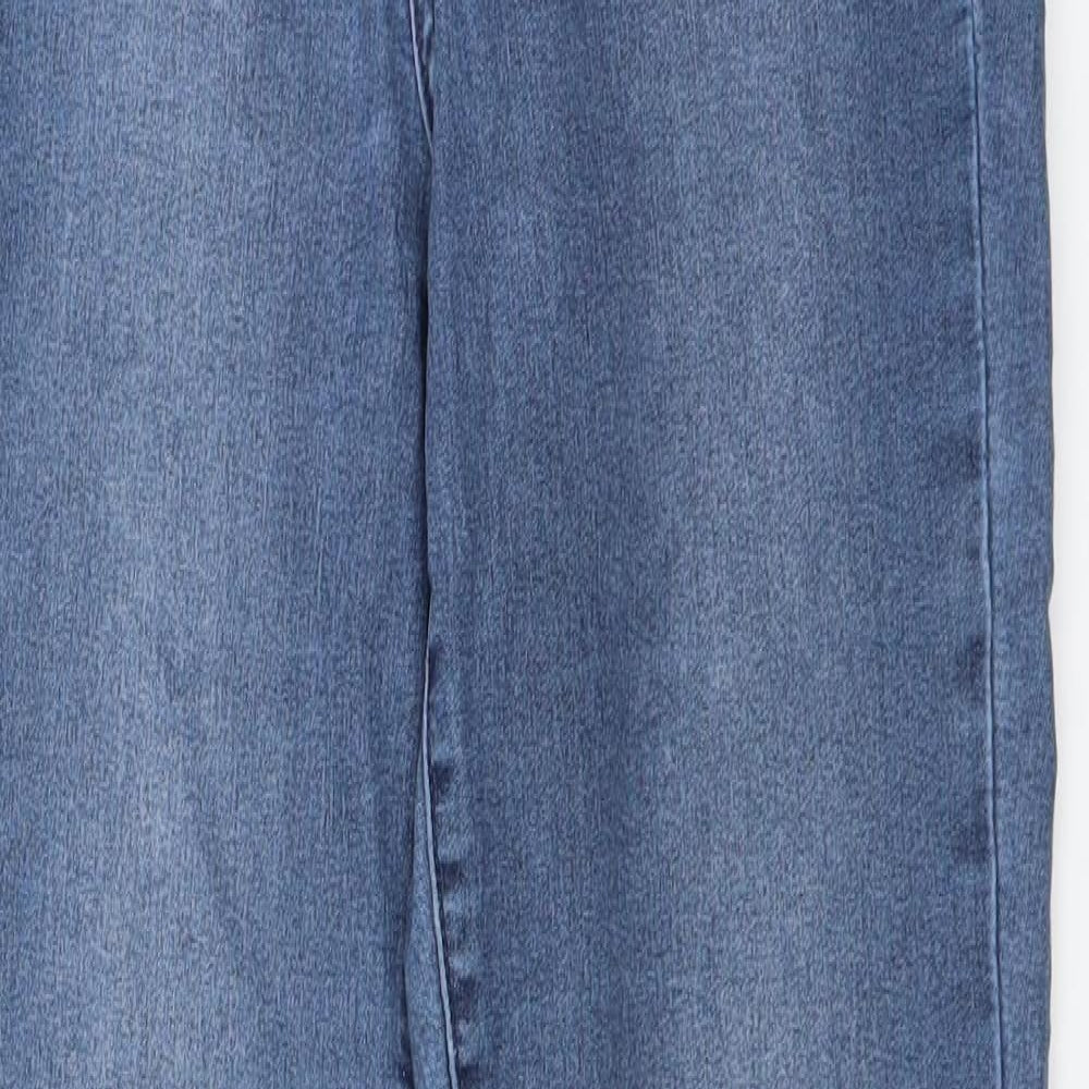 H&M Womens Blue  Denim Straight Jeans Size 28 in L29 in