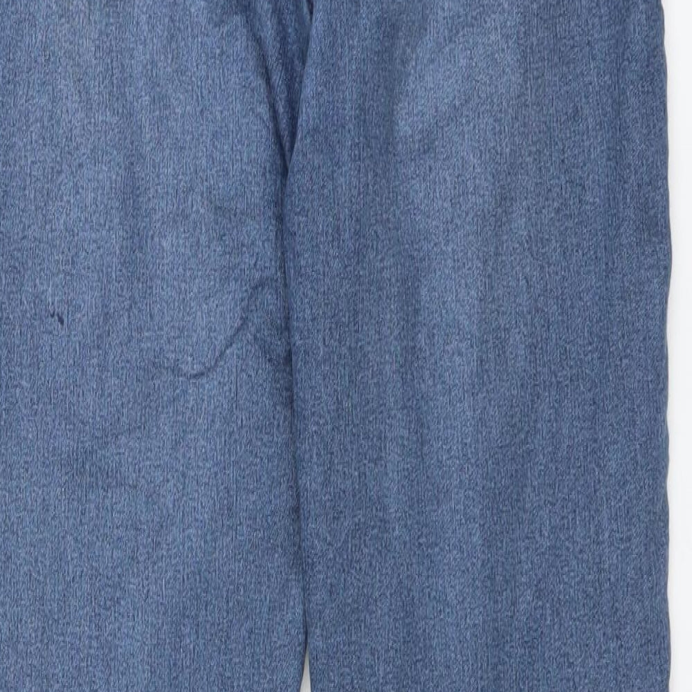 H&M Womens Blue  Denim Straight Jeans Size 28 in L29 in
