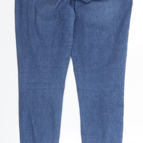 /Denim Womens Blue  Denim Straight Jeans Size 12 L26 in