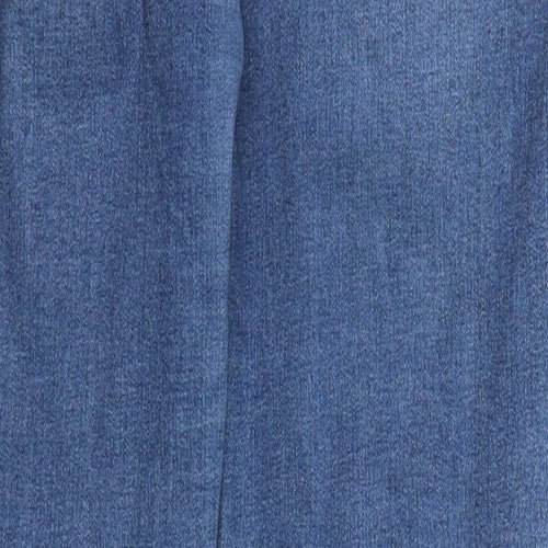 /Denim Womens Blue  Denim Straight Jeans Size 12 L26 in