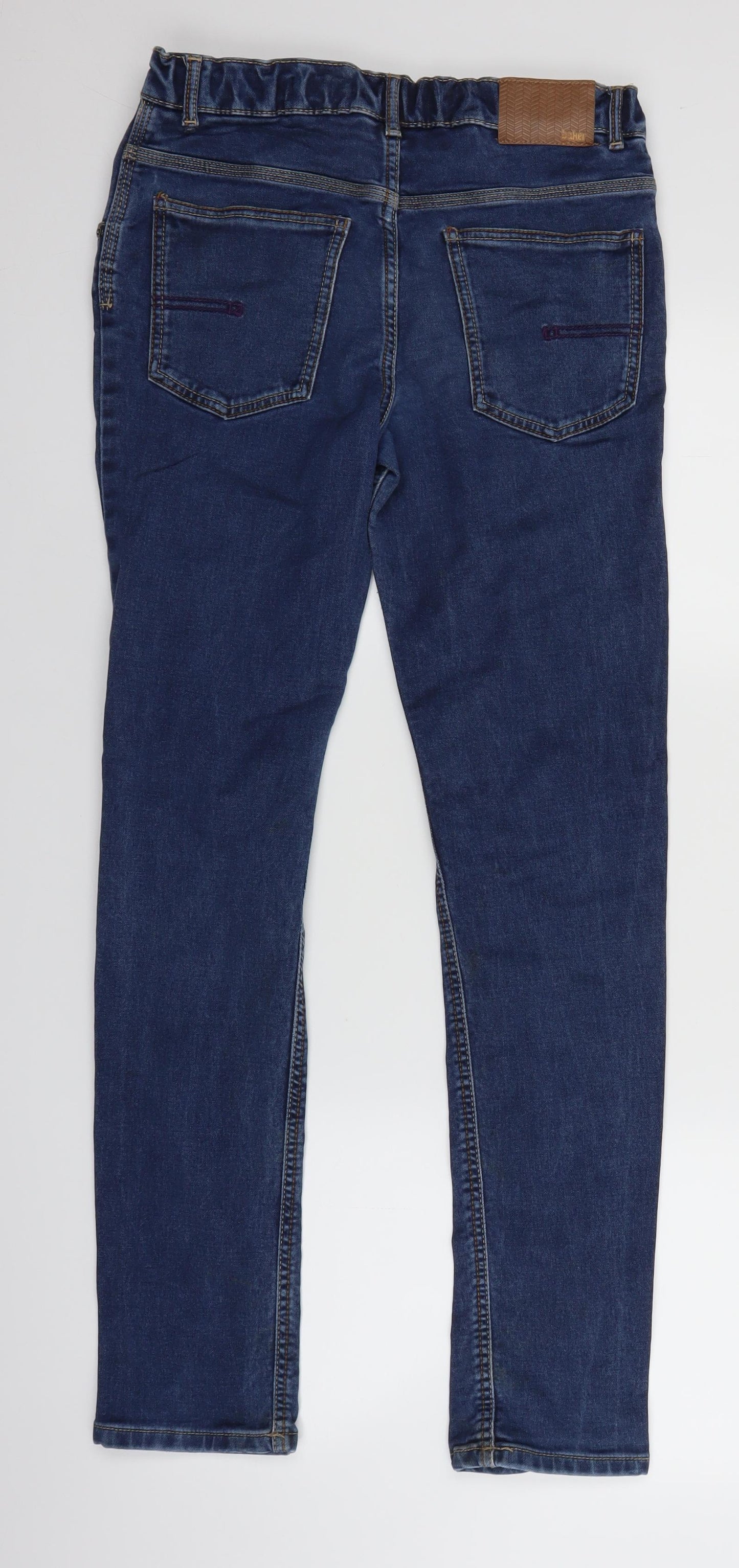 Ted Baker Womens Blue  Denim Straight Jeans Size 14 L28 in