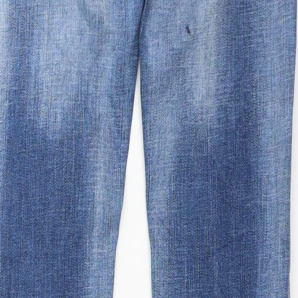 Replay Womens Blue  Denim Straight Jeans Size 27 in L30 in