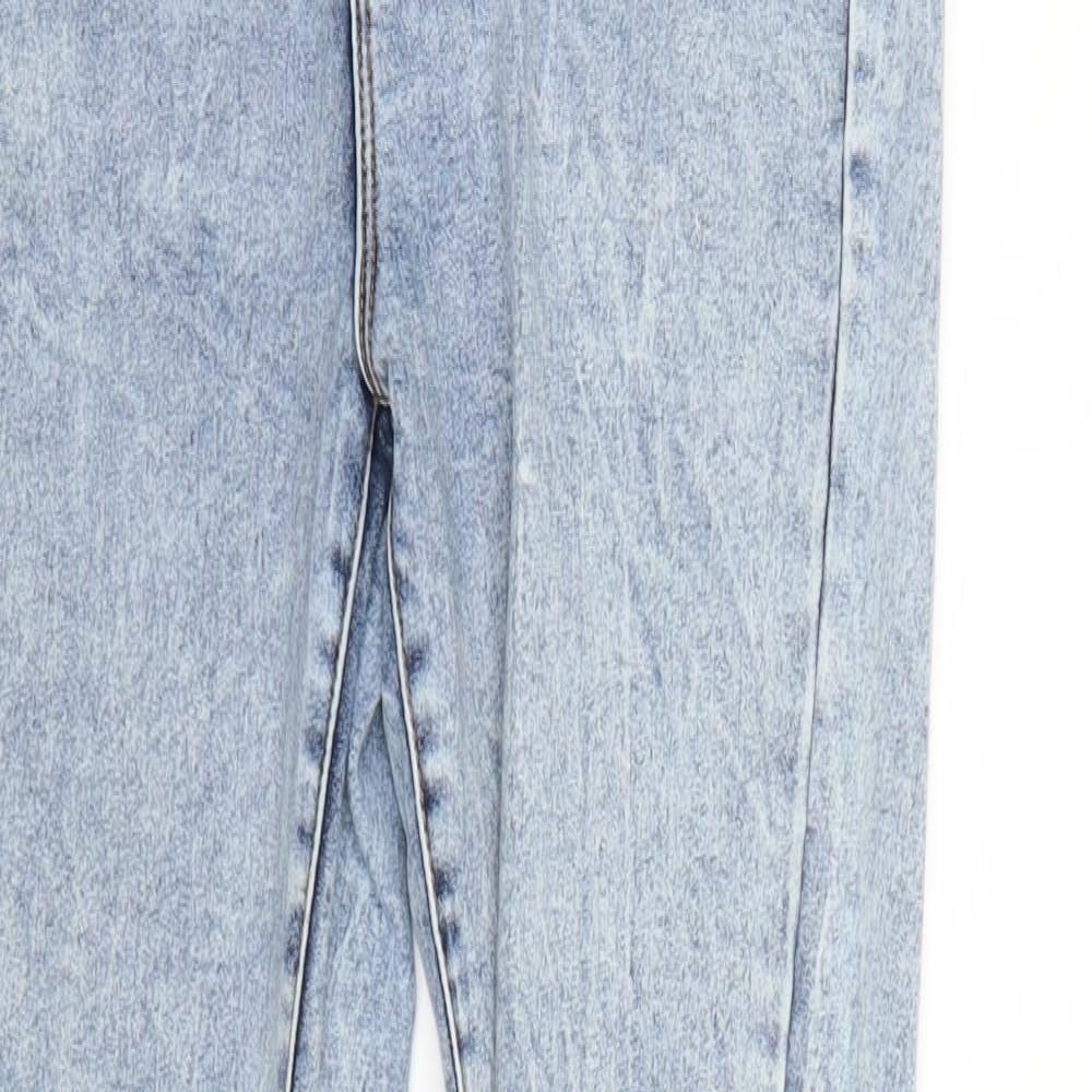 Primark Womens Blue  Denim Jegging Jeans Size 12 L28 in