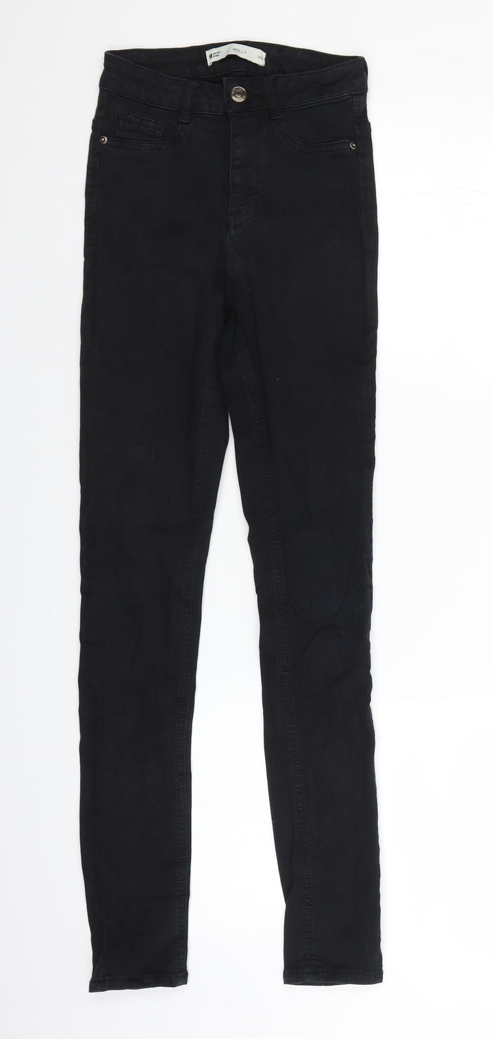 Gina Tricot Womens Black  Denim Skinny Jeans Size XS L27 in