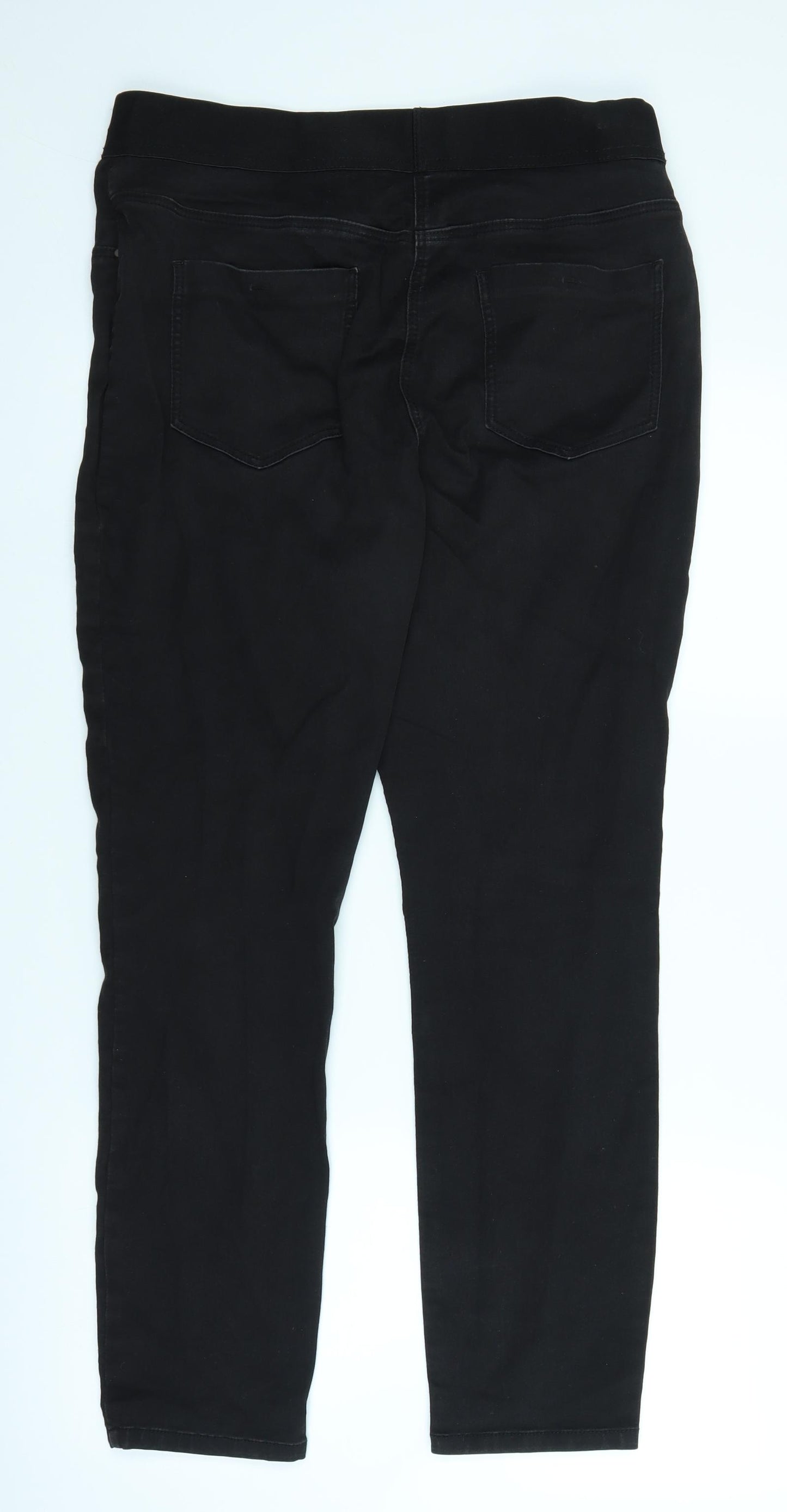 George Womens Black  Denim Jegging Jeans Size 18 L27 in