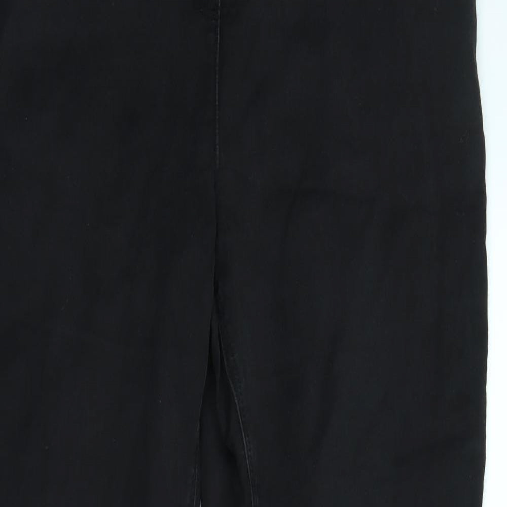 George Womens Black  Denim Jegging Jeans Size 18 L27 in
