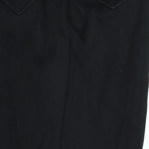 George Womens Black  Denim Jegging Jeans Size 18 L27 in