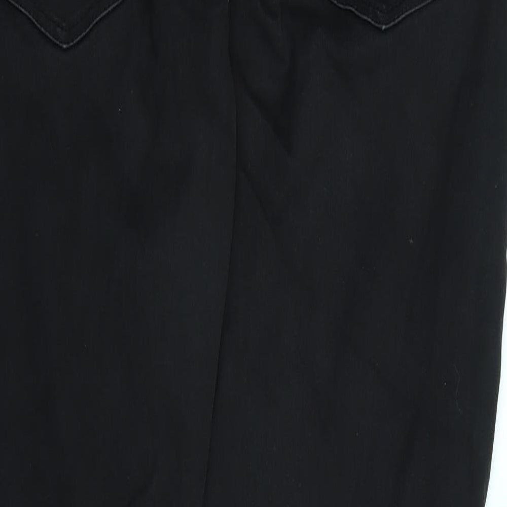 George Womens Black  Denim Jegging Jeans Size 18 L27 in