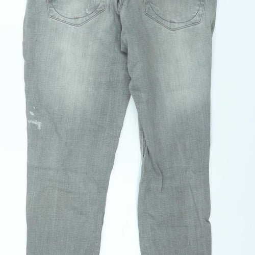 TU Womens Grey  Denim Skinny Jeans Size 10 L27 in