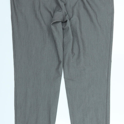 Topshop Womens Grey   Trousers  Size 12 L27 in