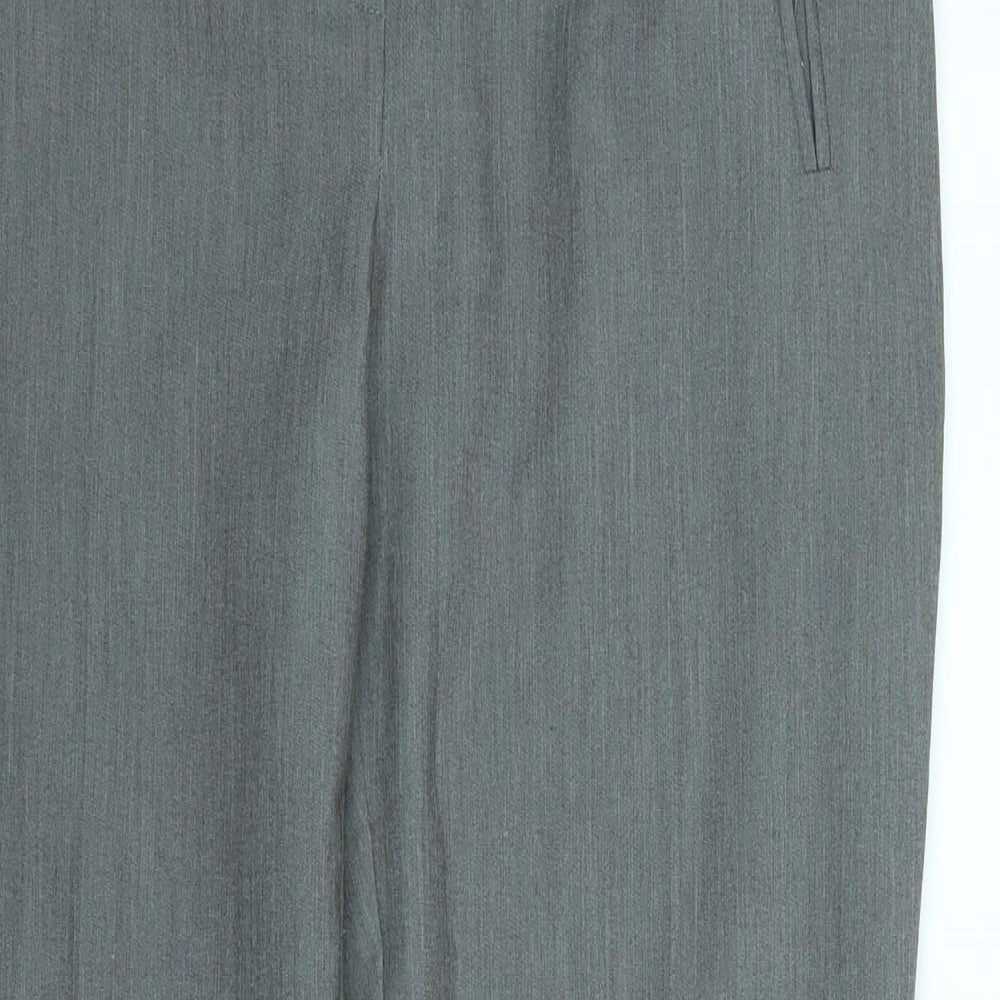 Topshop Womens Grey   Trousers  Size 12 L27 in