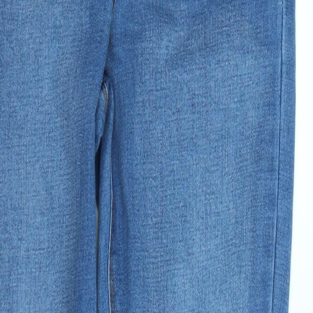 Denim Womens Blue  Denim Straight Jeans Size 12 L26 in