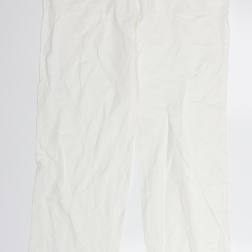 Cobalt Womens White   Trousers  Size 10 L29 in