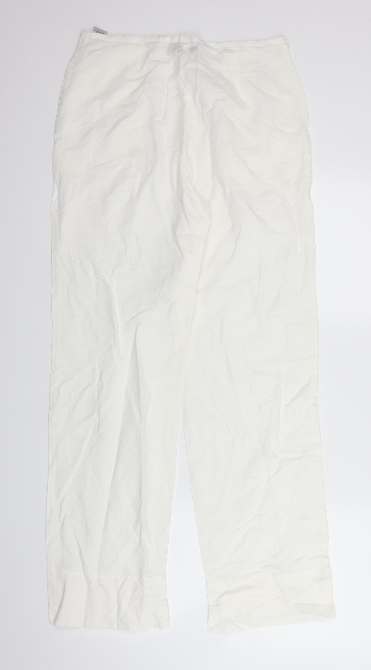 Cobalt Womens White   Trousers  Size 10 L29 in
