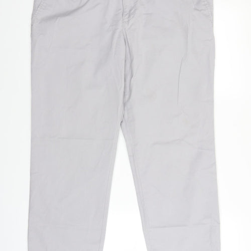 Gap Womens Grey  Denim Boyfriend Jeans Size 16 L25 in