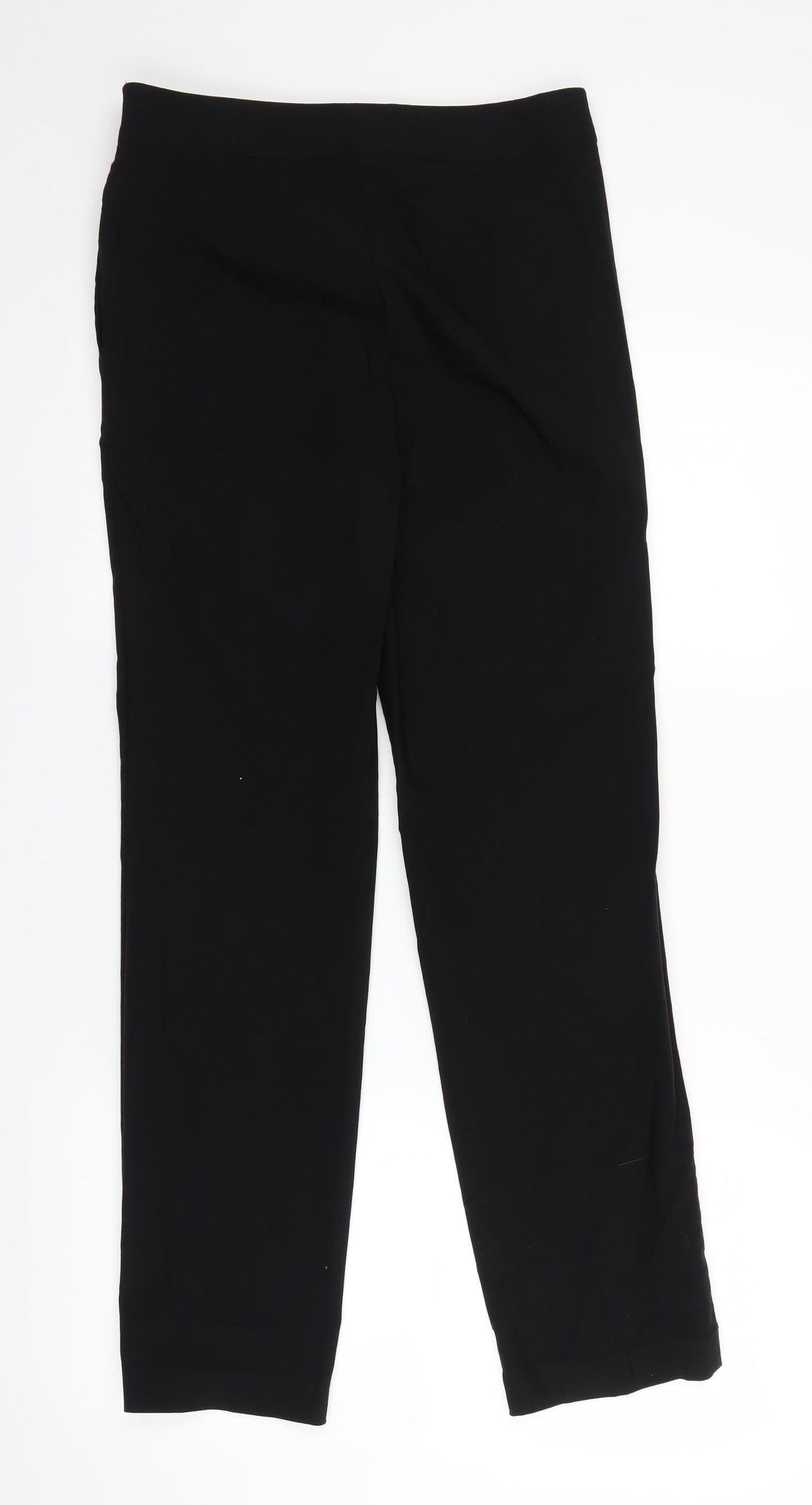 Papaya Womens Black   Capri Trousers Size 8 L28 in