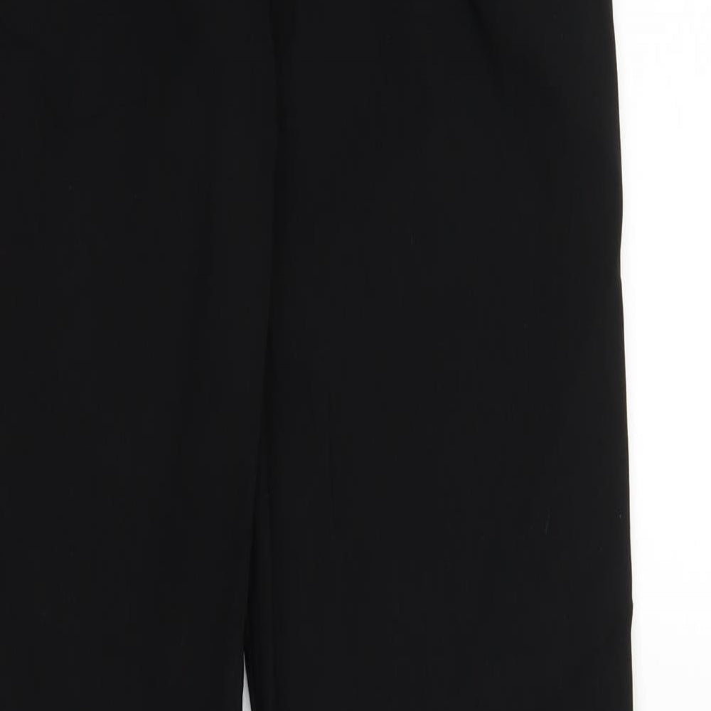 Papaya Womens Black   Capri Trousers Size 8 L28 in