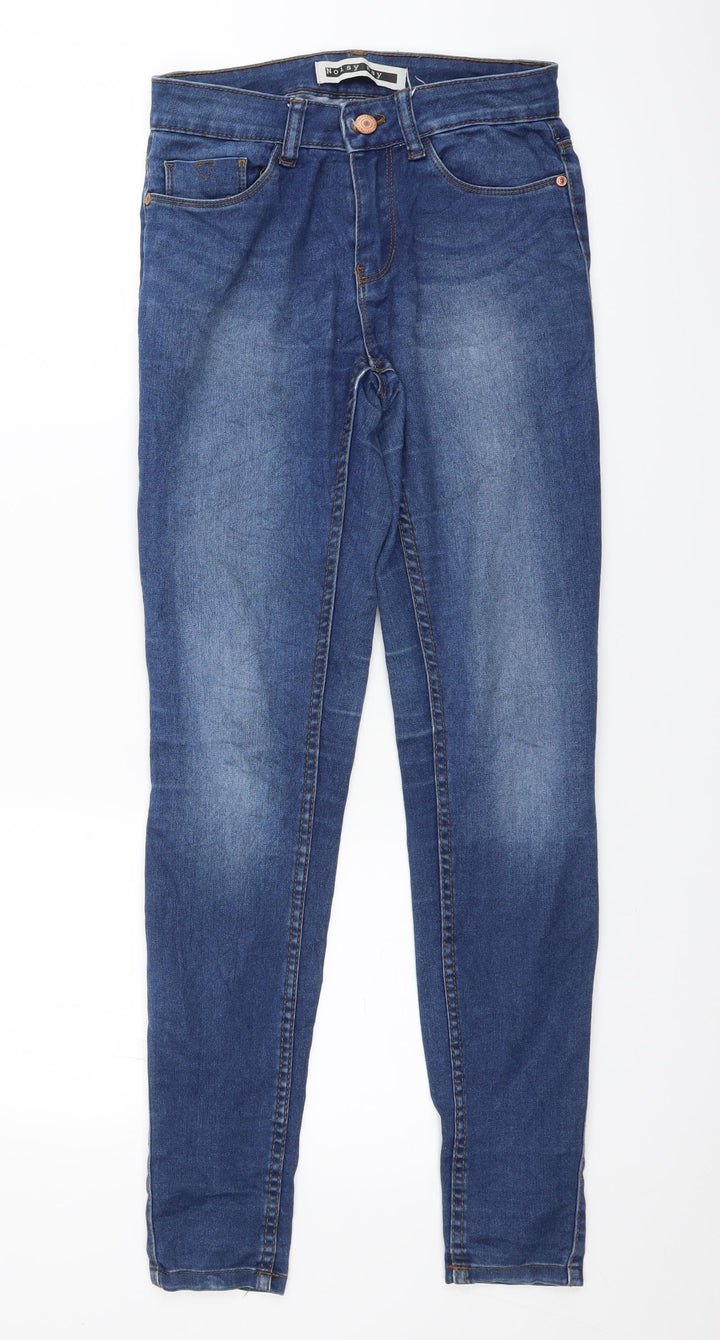 Noisy may Womens Blue Denim Skinny Jeans Size 26 in L28 in