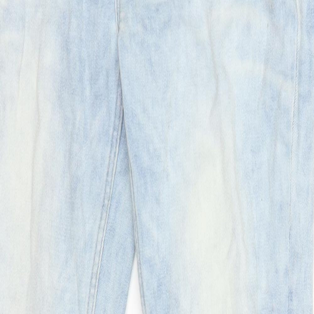 Leana Woman Womens Blue  Denim Straight Jeans Size 4 L25 in