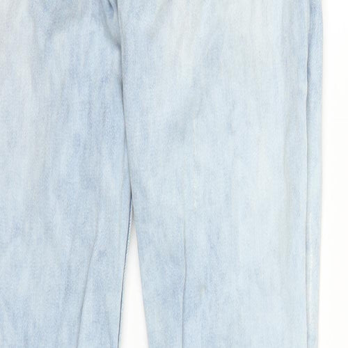 Leana Woman Womens Blue  Denim Straight Jeans Size 4 L25 in