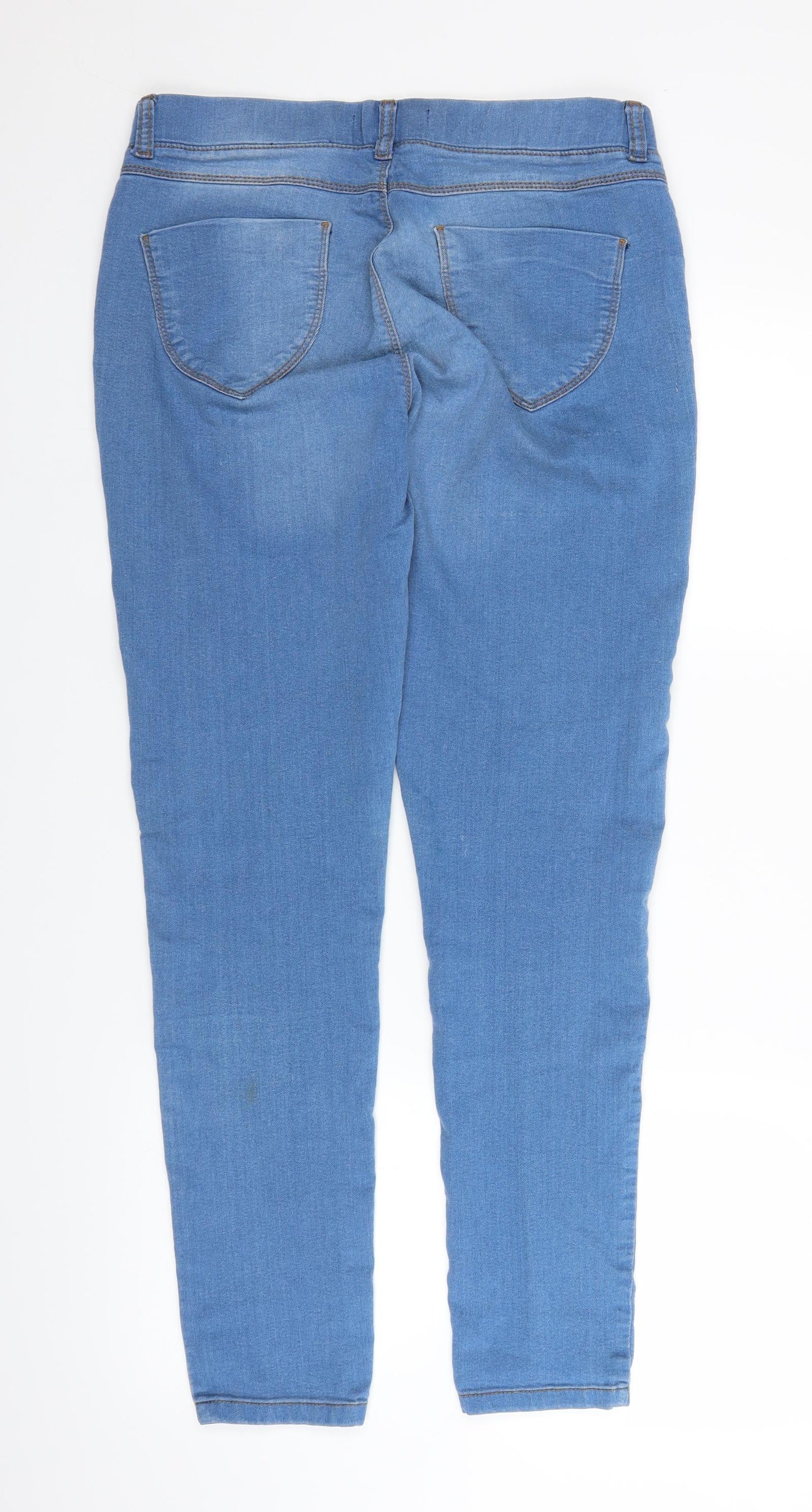 Denim Womens Blue  Denim Jegging Jeans Size 12 L27 in
