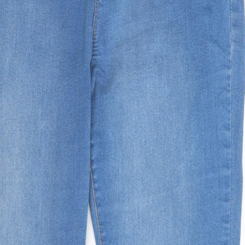 Denim Womens Blue  Denim Jegging Jeans Size 12 L27 in