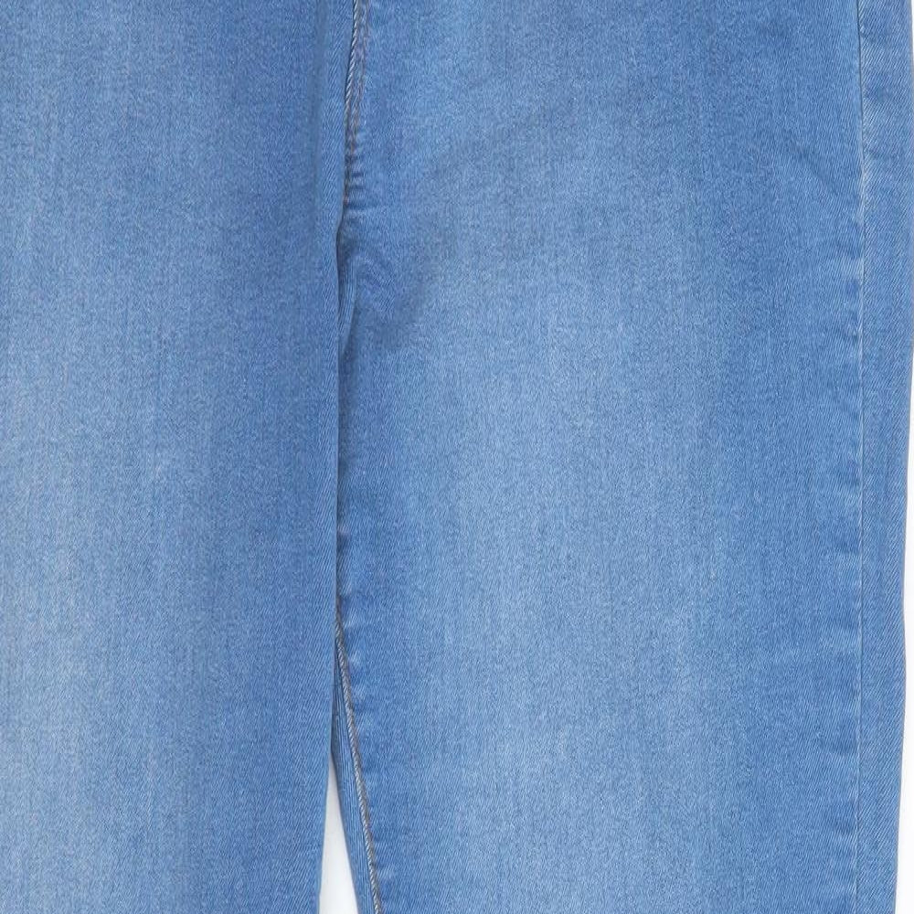Denim Womens Blue  Denim Jegging Jeans Size 12 L27 in