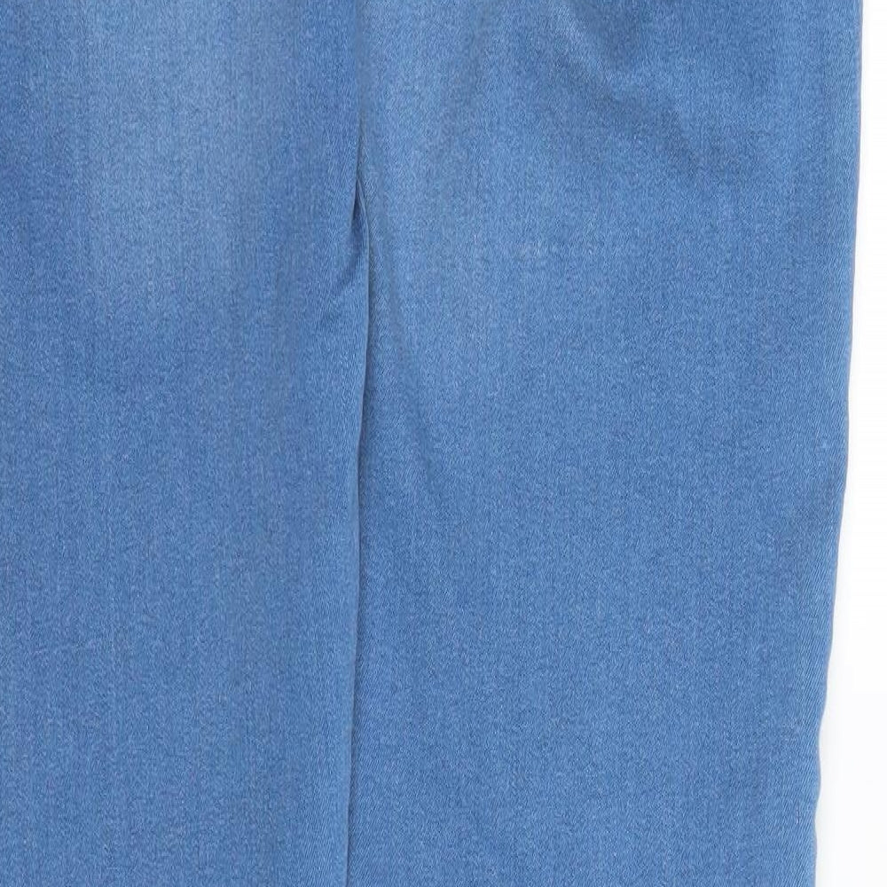 Denim Womens Blue  Denim Jegging Jeans Size 12 L27 in