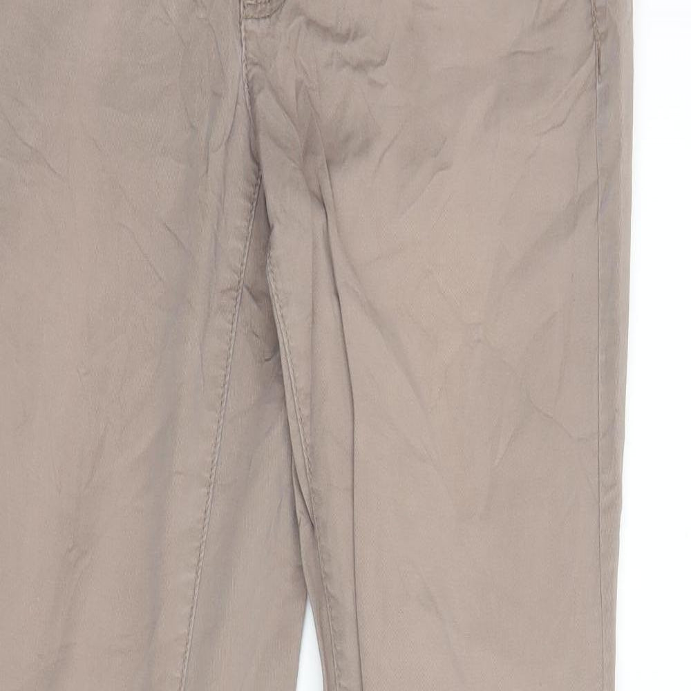 Esprit Womens Beige   Chino Trousers Size 10 L32 in
