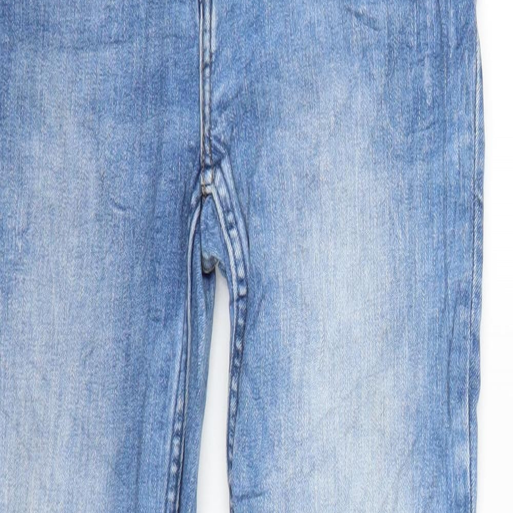 RESERVED Womens Blue  Denim Straight Jeans Size 30 in L26 in