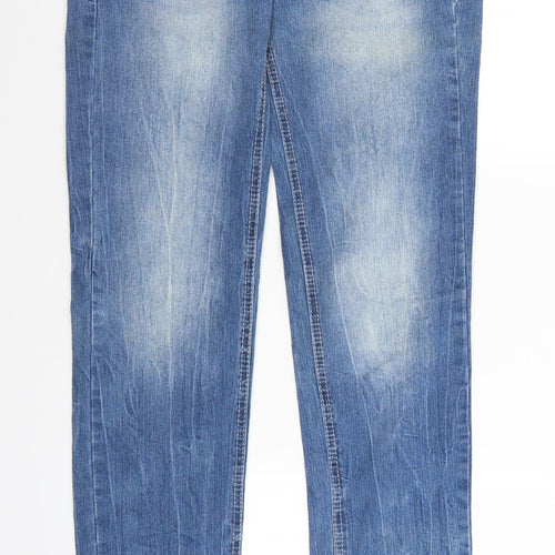 Terranova Womens Blue  Denim Straight Jeans Size L L31 in