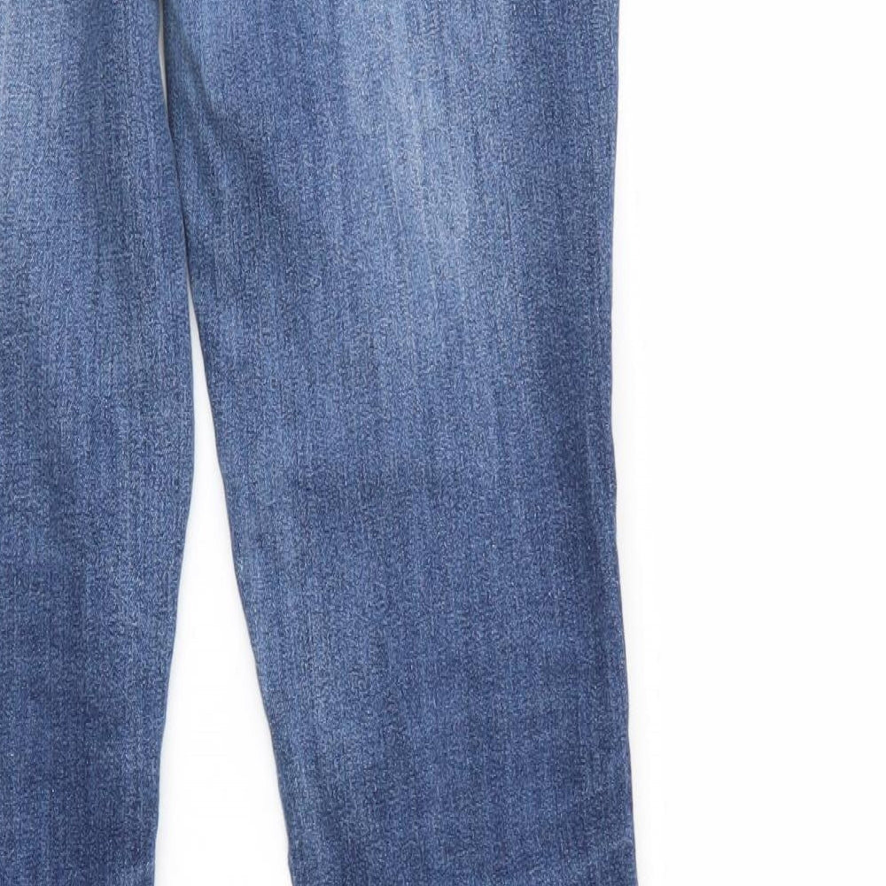 NEXT Womens Blue  Denim Skinny Jeans Size 12 L28 in