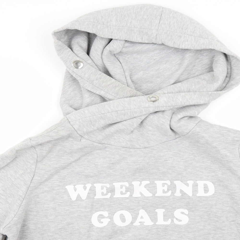 Primark Womens Grey   Pullover Hoodie Size XL