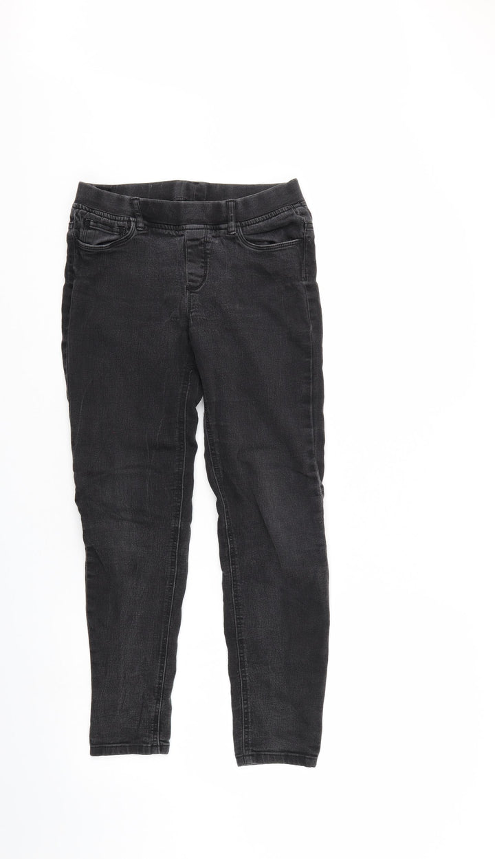 Joe Fresh Girls Black  Denim Jegging Jeans Size 14 Years