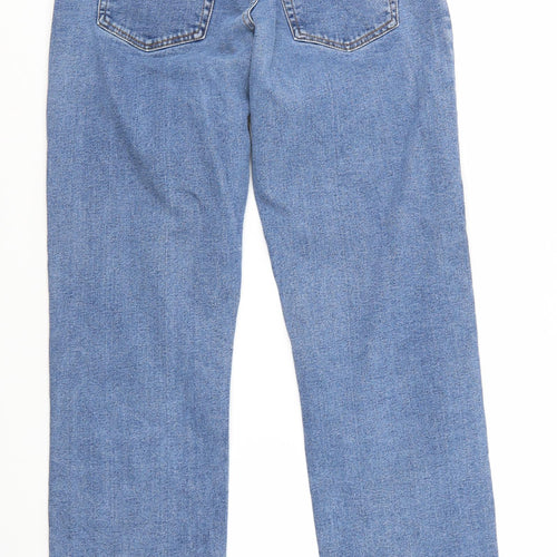 Cotton Traders Womens Blue  Denim Skinny Jeans Size 18 L31 in - Elastic Waist