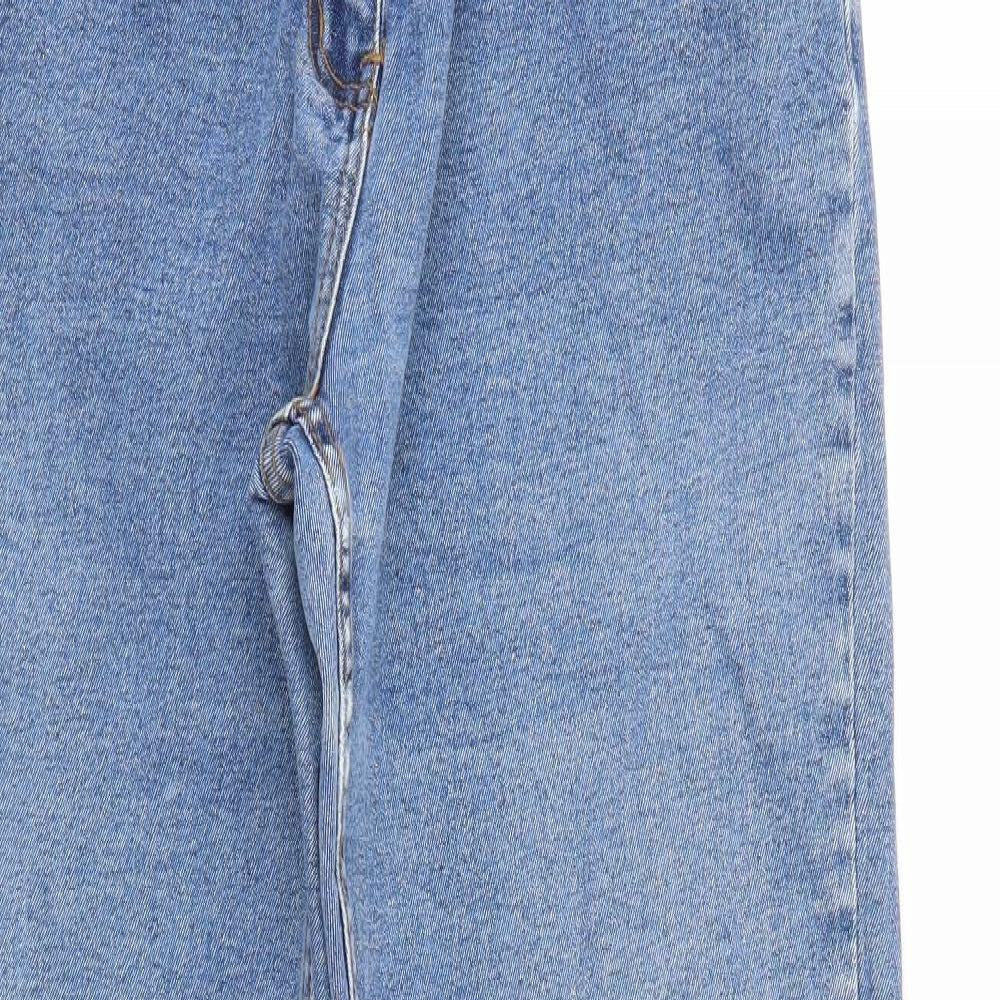 Cotton Traders Womens Blue  Denim Skinny Jeans Size 18 L31 in - Elastic Waist