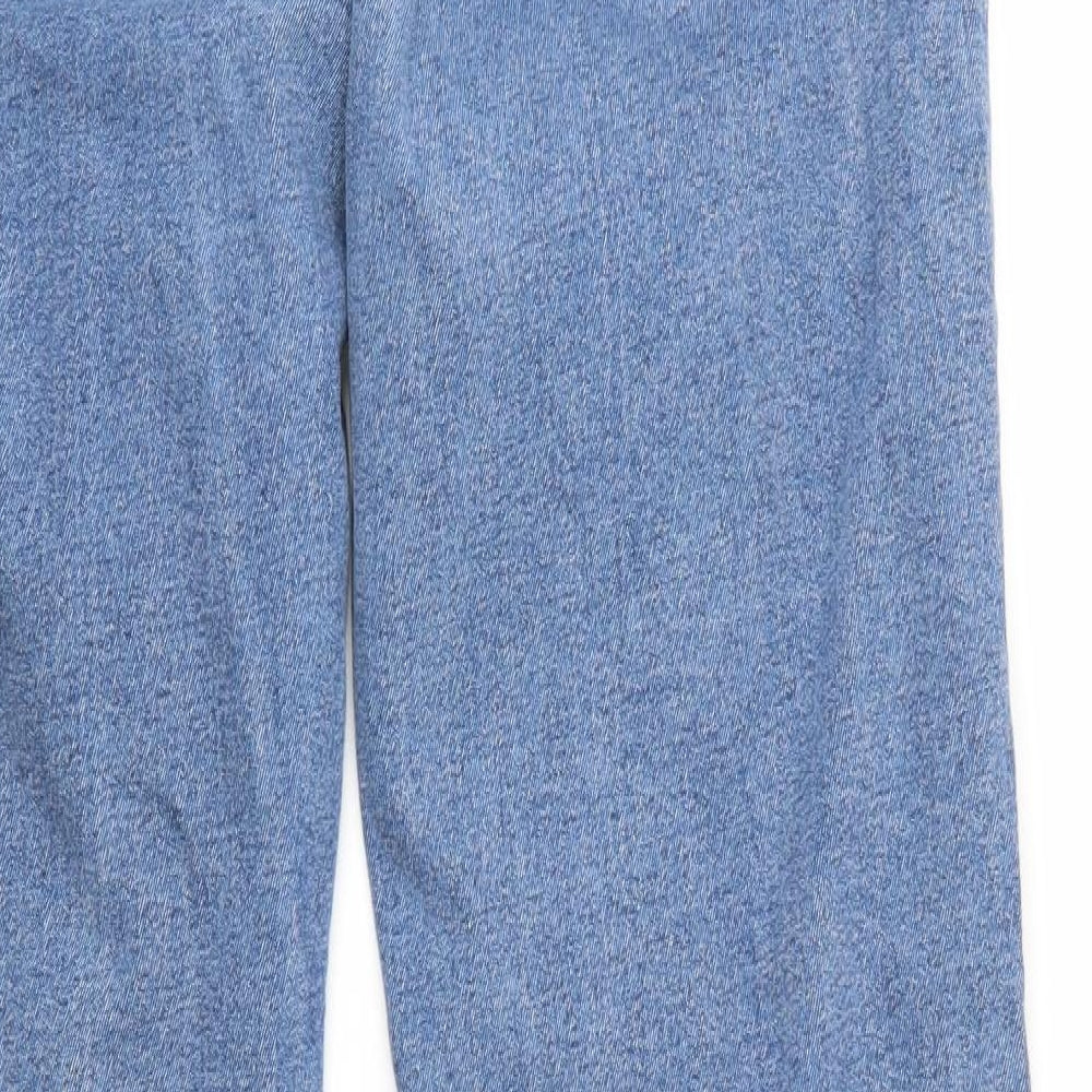 Cotton Traders Womens Blue  Denim Skinny Jeans Size 18 L31 in - Elastic Waist