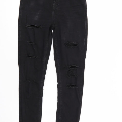 Top Shop Womens Black  Denim Jegging Jeans Size 28 in L30 in