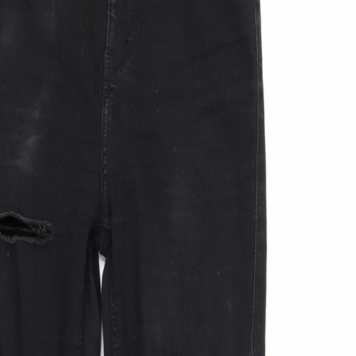 Top Shop Womens Black  Denim Jegging Jeans Size 28 in L30 in