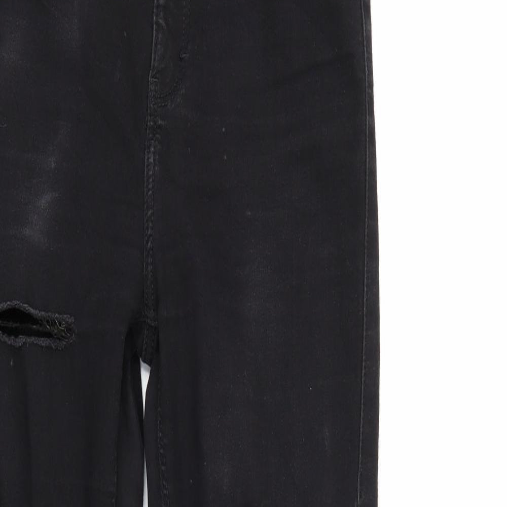Top Shop Womens Black  Denim Jegging Jeans Size 28 in L30 in