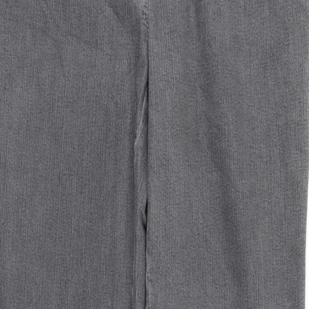 ZERRES Womens Grey  Denim Skinny Jeans Size 14 L30 in