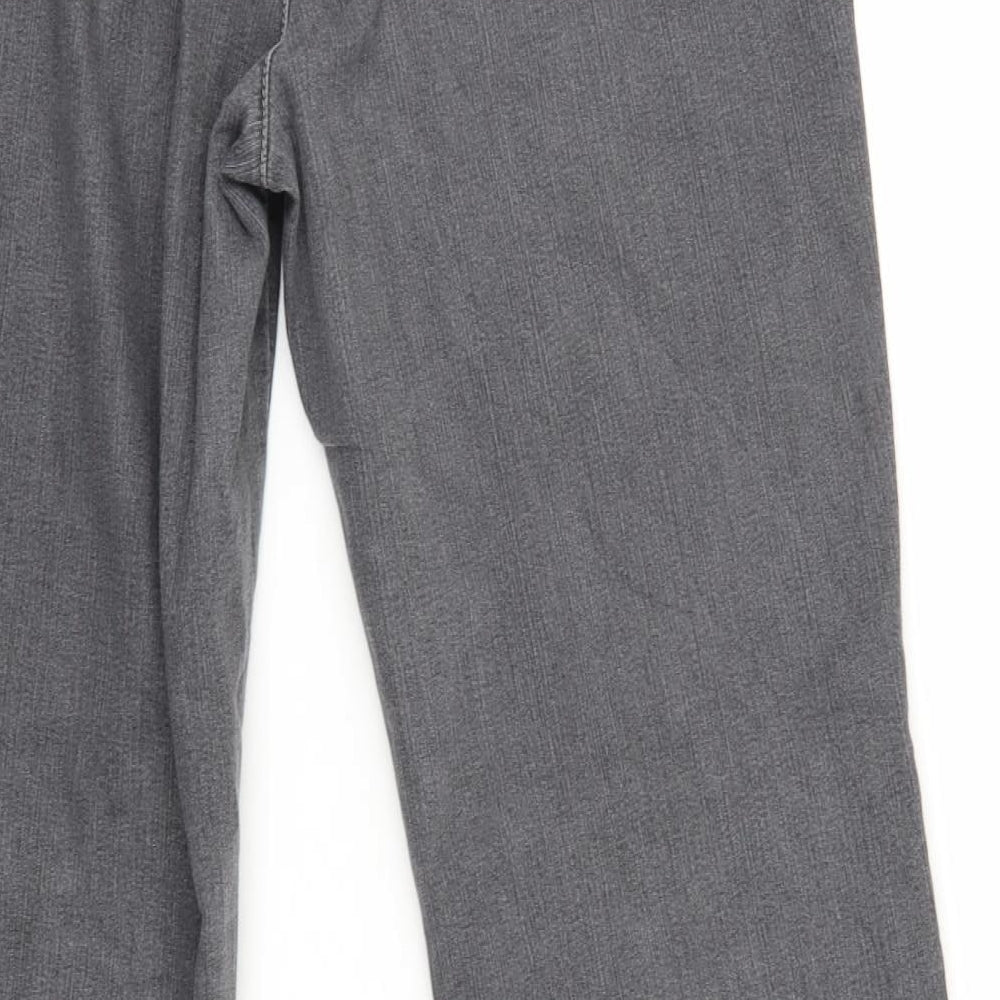 ZERRES Womens Grey  Denim Skinny Jeans Size 14 L30 in