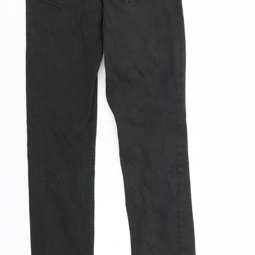 EDC Womens Black  Denim Jegging Jeans Size 6 L30 in